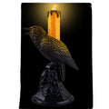 Rabe Kerze mit Licht 18 cm Halloween Funny Fashion