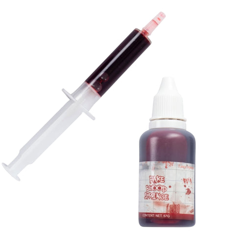 Spritze mit Flasche Imitationsblut Halloween Funny Fashion