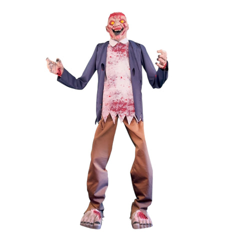 Animierter Zombiemann 215 cm Halloween Funny Fashion