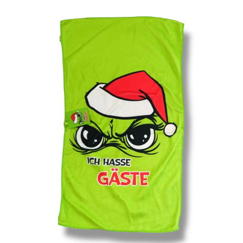 Gästehandtuch "Festtagsmuffel" 30x50 cm Muffel Top Ten Muffel