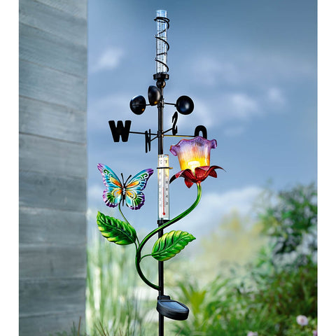 Solar LED-Wetterstation 4in1 "Primavera"