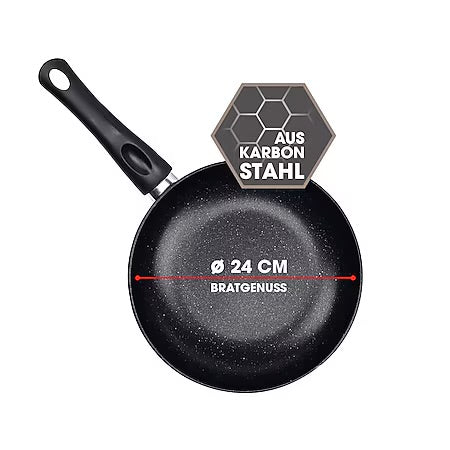 BratMaxx Karbonstahl-Pfanne Ø 24cm