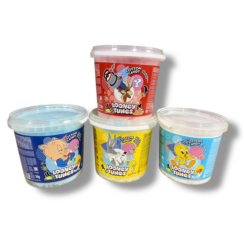 Zuckerwatte "Looney Tunes" Tutti Frutti 50 g