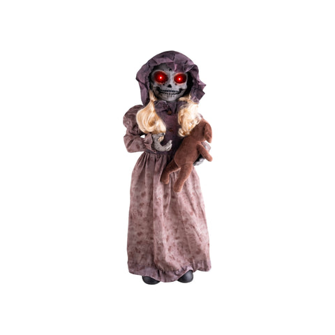 Puppe mit drehendem Kopf 90 cm