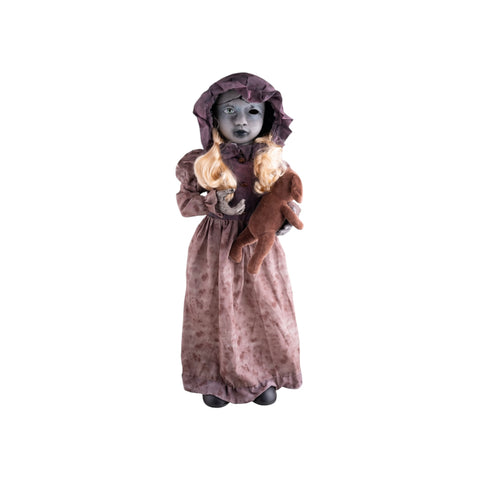 Puppe mit drehendem Kopf 90 cm