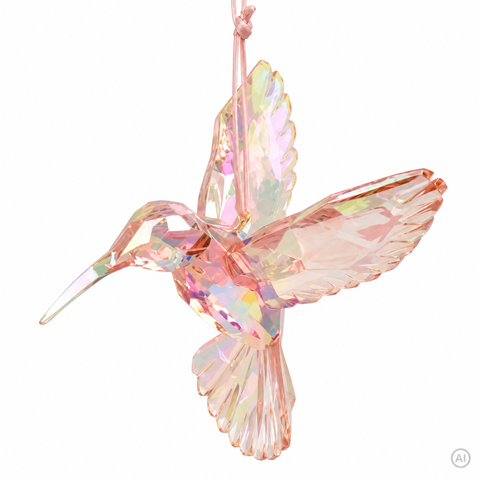 Kolibri bruchfest rosa 9.5x7.1x9cm