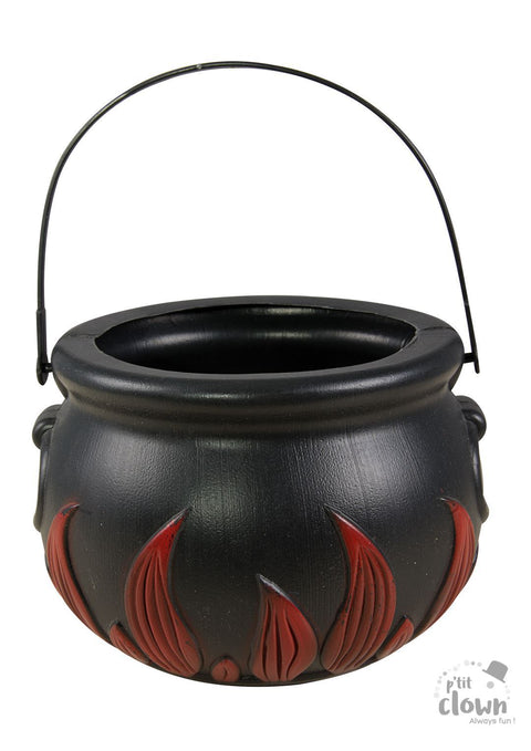 Kessel mit Flammen 17 cm Partydekoration Ptit Clown