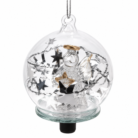 Weihnachtskugel 6cm Glas 6 Varianten