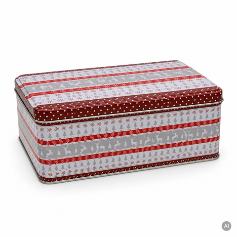 Gebäckdose eckig 20x13x8 cm – Lifestyle Home & Garden