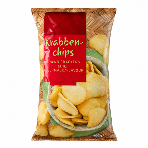 Krabbenchips Chili Geschmack 100g