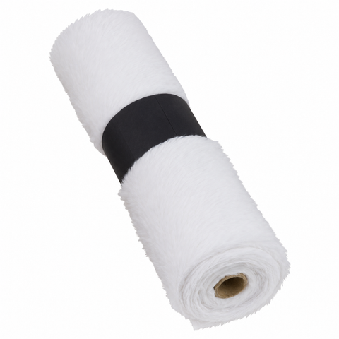 Deko-Plüschrollen Polyester 4 Farben 28x250x0.5cm
