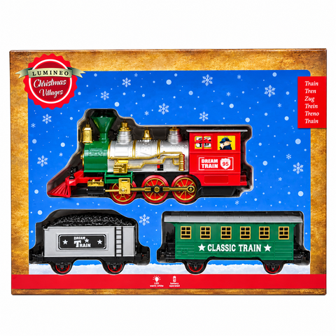 LED-Eisenbahn mit Fernbedienung