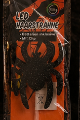 LED Haarsträhne "Halloween" 27cm 5 Designs