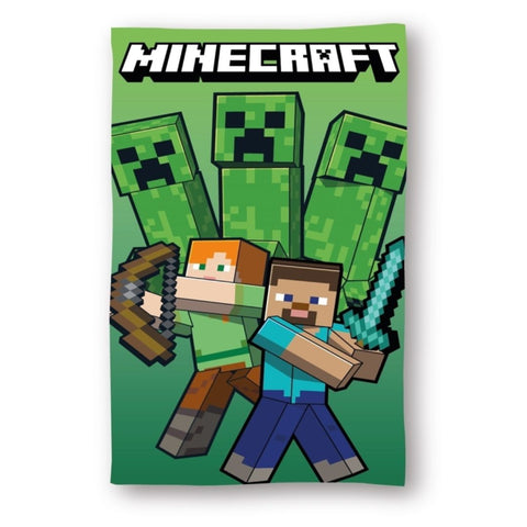 Minecraft Strandtuch 140x70 cm Haushalt Textiltrade