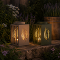 Outdoor Windlicht Laterne 12x12x21 cm – Lifestyle Home & Garden