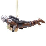 3D ornament Mandalorian & Grogu