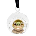 Glass open bauble 3D figure The Child / Grogu