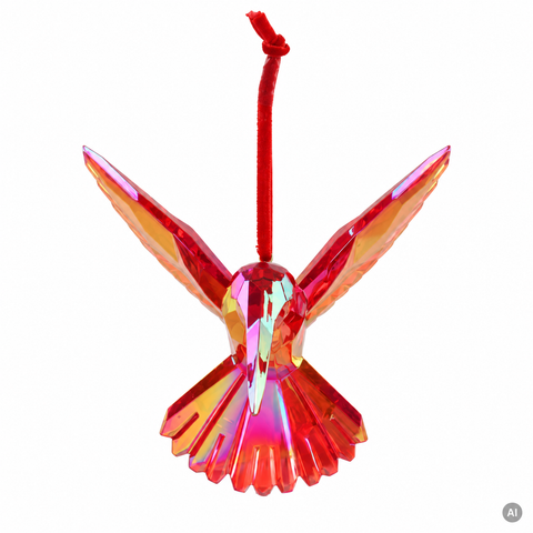Kolibri bruchfest rot 9.5x7.1x9cm