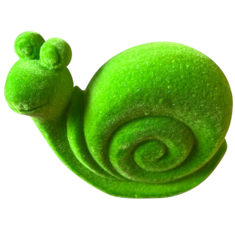 Schnecke plush grüne schneckenfigur mit weichem samttextur und rundem spiralschale