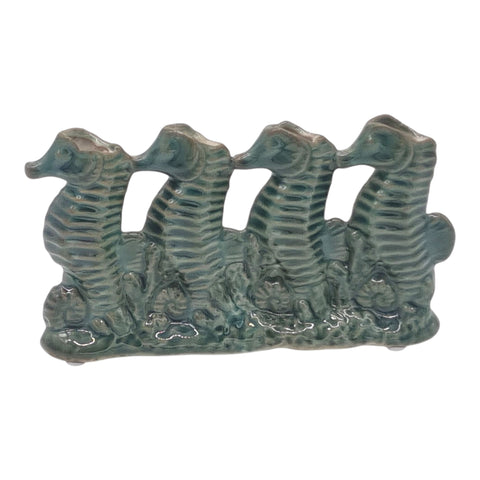 Seepferdchen Vase Keramik