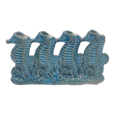 Seepferdchen Vase Keramik