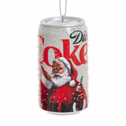 SANTA COCA-COLA & DIET COKE CAN