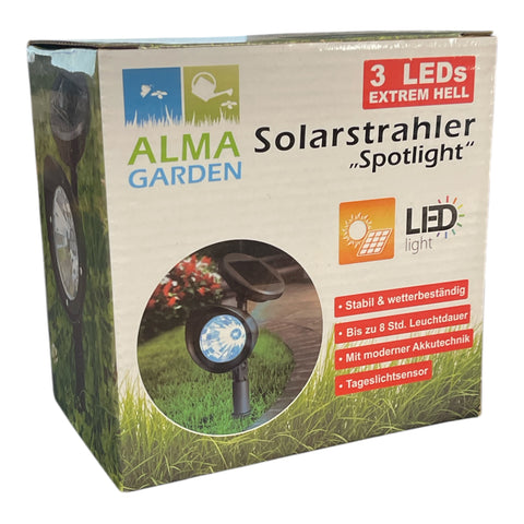 Solarstrahler Spotlight Solar Alma Garden
