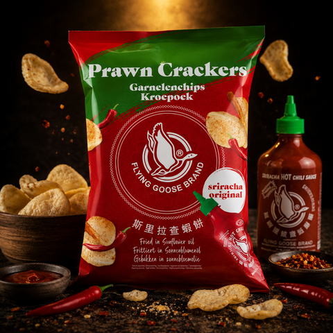 Sriracha Garnelen Cracker 80g – Lifestyle Home & Garden