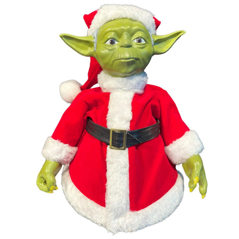 Starwars Baumspitze Yoda Santa