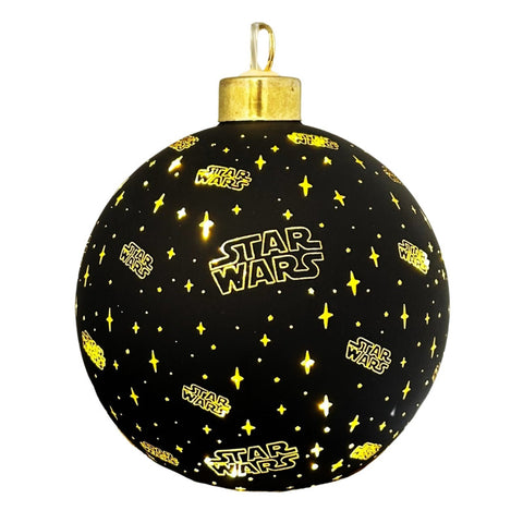 Starwars LED-Glaskugel klein 10 cm