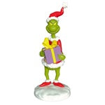 3D seasonal statue the Grinch present