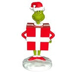 3D seasonal statue the Grinch in present