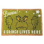 Doormat the Grinch beware!