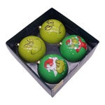 Bauble box 4 pcs the Grinch – Lifestyle Home & Garden