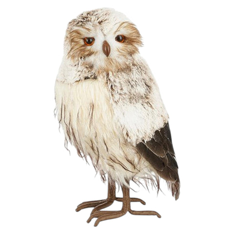 Dekoration Eule l20xb17xh36cm