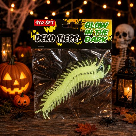 Tiere "Glow in the Dark" 4er Set