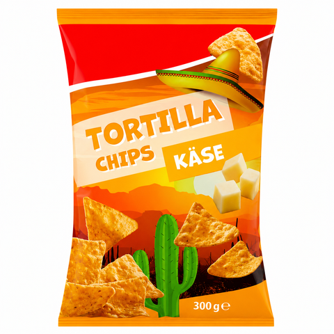 Tortilla Chips Käse 300g