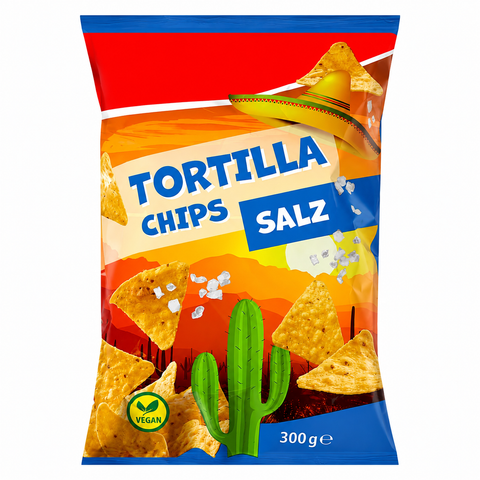 Tortilla Chips gesalzen 300g