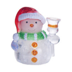Weihnachtsfigur LED 4sort