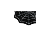 Kokos-Form-Fußmatte Halloween Koopman Spinnennetz