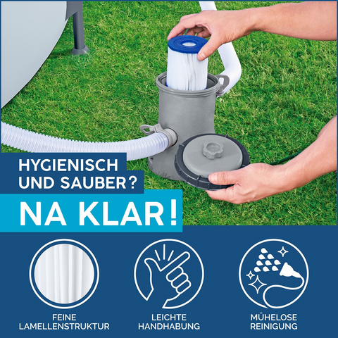 Bestway® Filterkartusche Gr. I Doppelpack, 8,0 x 9,0 cm