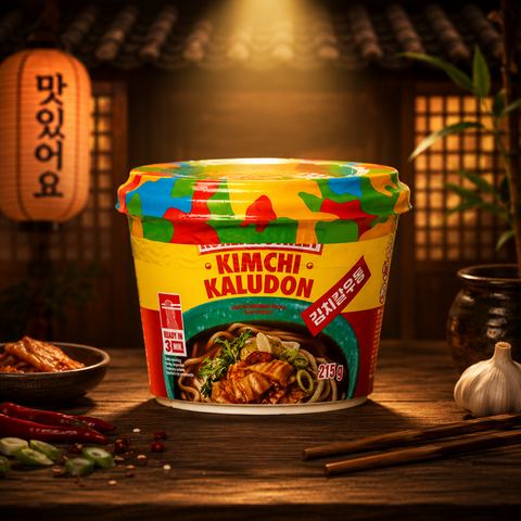 Korean Street Kimchi Kaludon 215g Cup – Lifestyle Home & Garden