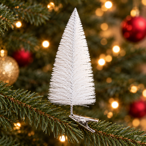 Weihnachtsbaum "Clip" 14cm, 3 Farben im Display