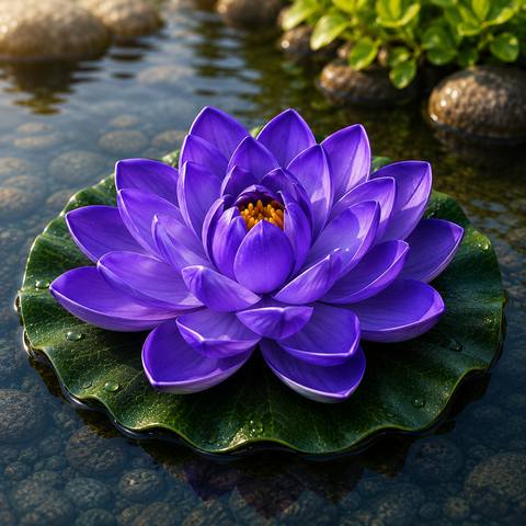 Schwimmblume "Lotus" 28 cm