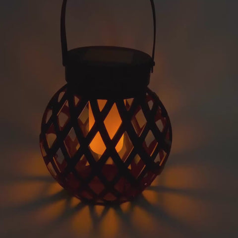 Solar LED-Flackerleuchte