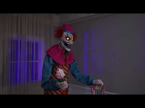 Clown Eisverkäufer Animatronic Seasonal Visions International