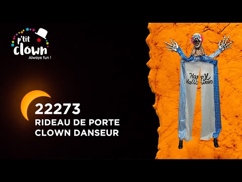 Animierter Clown Türvorhang Animatronic Ptit Clown