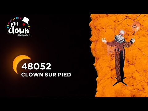 Animierter Clown 166 cm Halloween Ptit Clown