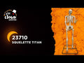 XXL Outdoor-LED-Skelett 3.18 m Halloween Ptit Clown