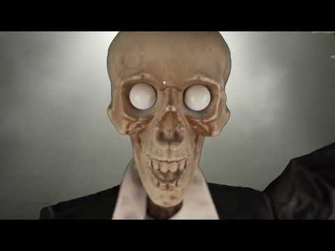 Singendes Skelett Animatronic Funny Fashion